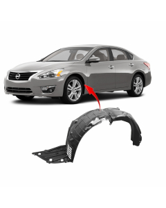 Front Left Driver Side Fender Liner For 2013-2013 Nissan Altima NI1248131