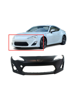 Front Bumper Cover for 2013-2016 Scion FR-S Coupe w/Fog Lamp Holes SU00301484