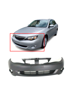 Primed Front Bumper Cover Replacement for 2008-2011 Subaru Impreza & WRX