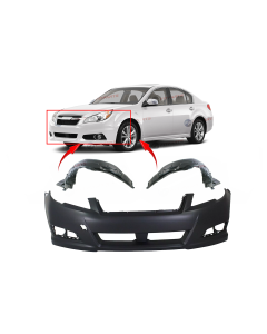 Bumper Cover & Fender Liner Kit for Subaru Legacy 2010-2012