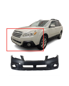 Front Bumper Cover for 2013-2014 Subaru Outback Wagon 57704AJ12A SU1000169