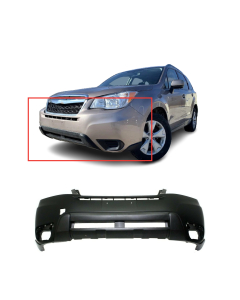 Front Bumper Cover for 2014-2016 Subaru Forester w/Fog Light Holes 57704SG001