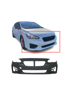 Front Bumper Cover for 2017-2019 Subaru Impreza 57704FL10A SU1000185