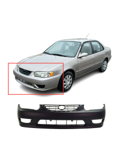 Bumper Cover for Toyota Corolla 2001-2002