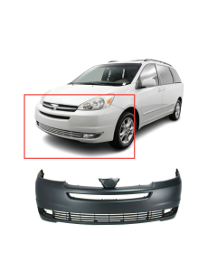 Bumper Cover for Toyota Sienna 2004-2005
