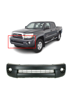 Textured Front Bumper Cover Fascia for 2005-2011 Toyota Tacoma Pickup 5211904040