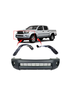 Bumper Cover & Fender Liner Kit for Toyota Tacoma 2005-2011