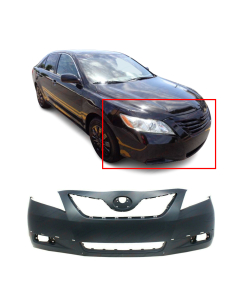 Primed Front Bumper Cover for 2007-2009 Toyota Camry SE 5211906921 TO1000318