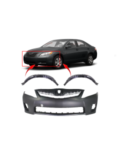 Bumper Cover & Fender Liner Kit for Toyota Camry 2010-2011
