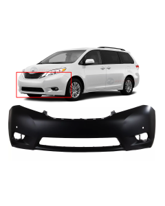 Bumper Cover for Toyota Sienna 2011-2017
