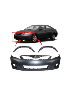 Bumper Cover & Fender Liner Kit for Toyota Camry 2010-2011