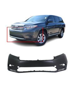 Bumper Cover for Toyota Highlander 2011-2013