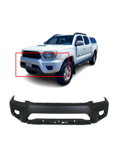 Primed Front Bumper Cover For 2012-2015 Toyota Tacoma Pickup 5211904090