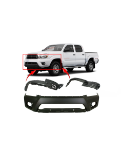 Bumper Cover & Fender Liner Kit for Toyota Tacoma 2012-2013