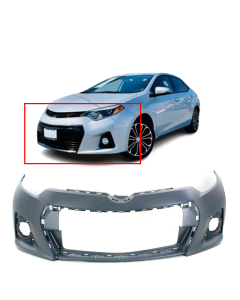 Bumper Cover for Toyota Corolla 2014-2016