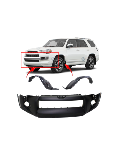 Bumper Cover & Fender Liner Kit for Toyota 4Runner 2014-2023