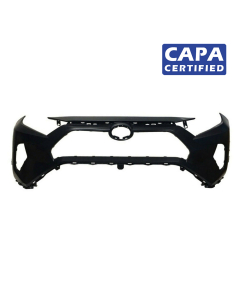 Primed Front Bumper Cover for 2019-2022 Toyota RAV4 Hybrid Le XLE Limited CAPA