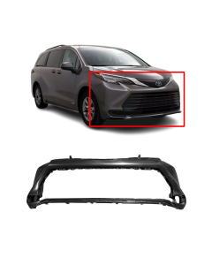 Bumper Cover for Toyota Sienna 2021-2023