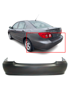 Rear Bumper Cover For 2003-2008 Toyota Corolla Sedan 5215902911 TO1100208