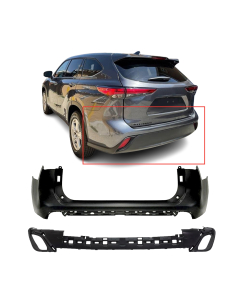 Bumper Cover Kit for Toyota Highlander 2020-2022