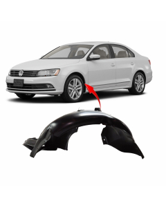 Front Left Driver Side Fender Liner For 2015-2018 Volkswagen Jetta VW1248136