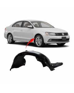 Front Passenger Side Fender Liner For 2015-2018 Volkswagen Jetta VW1249136