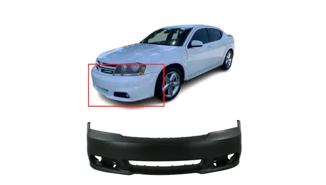 2014 dodge avenger front bumper discount