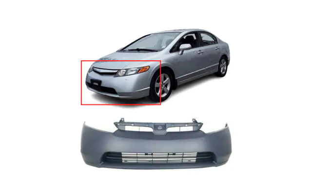 2008 honda civic coupe bumper discount