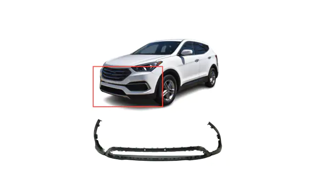 Front Bumper Cover for Hyundai Santa Fe, Santa Fe XL 2017
