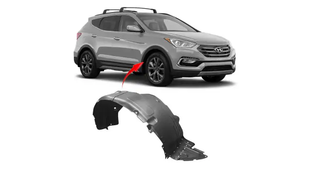 Full Fender and Mirror Kit | HYUNDAI SANTA FE 2018 Full Fender and Mirror Kit | HYUNDAI SANTA FE 2018