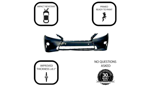 Front Bumper Cover 2013-2015レクサスRX350フロントドライバー側ロアーバンパーカバー527120E020に適合 Fit Front Bumper Cover for Lexus RX450h, RX350 2013-2015 - Perfect