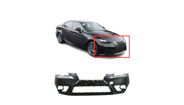 【社外品？ 純正風】レクサス IS250 IS350 IS200t Front Bumper Cover for Lexus IS350, IS250, IS300, IS200t