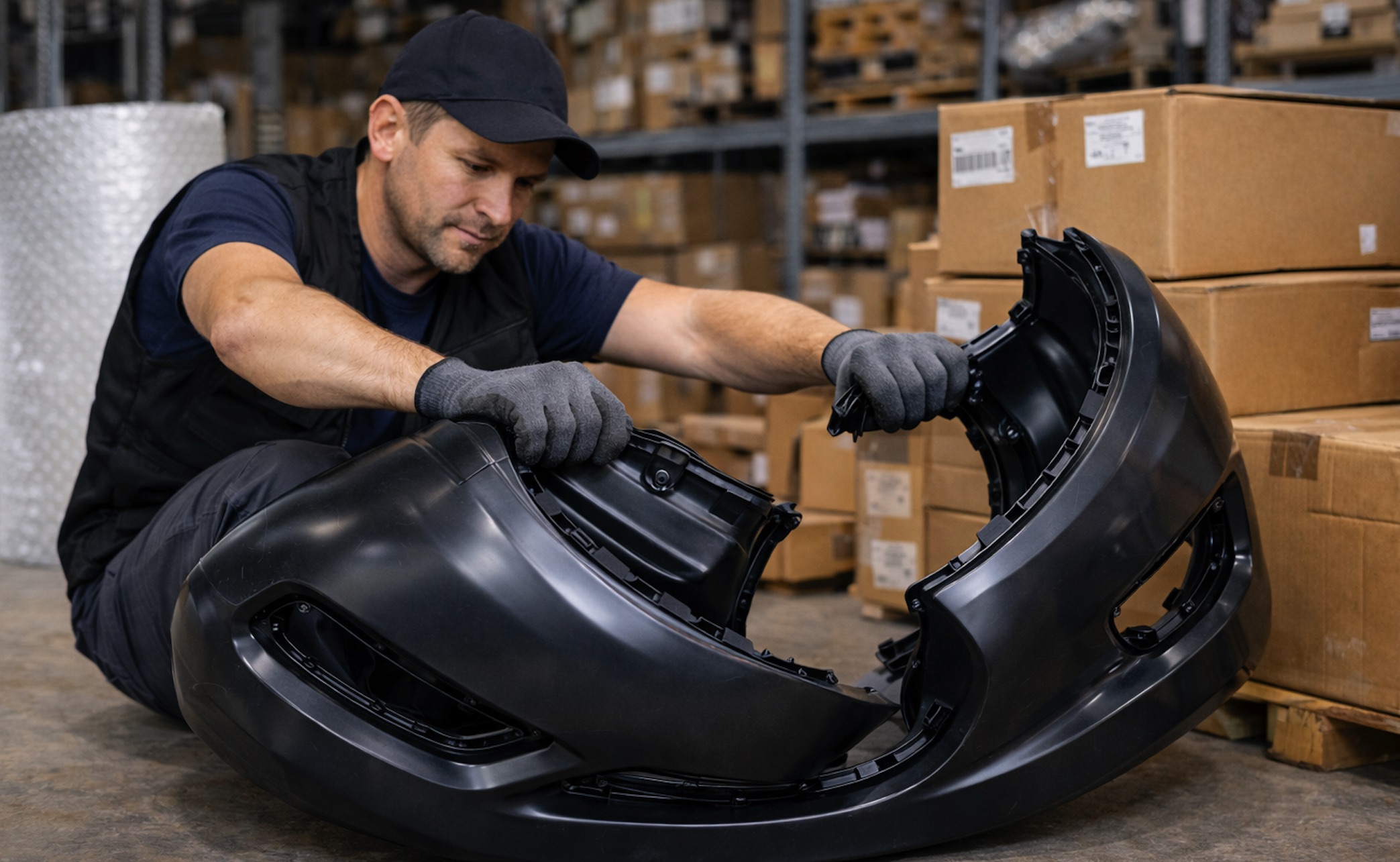 Why Sellers Fold Bumpers Before Shipping (and Why It’s Normal)